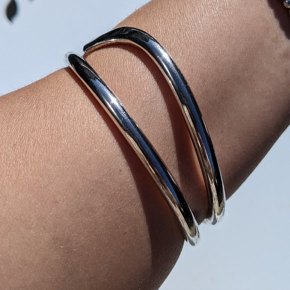 SMYKKESMEDEN DENMARK 1970's Brutalist Bracelet - Picture 4 of 16